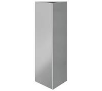 vidaXL Garden Planter Patio Flower Pot Planter Box Triangular Galvanized Steel