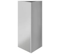 vidaXL Garden Planter Triangular 40x40x75 cm Galvanized Steel