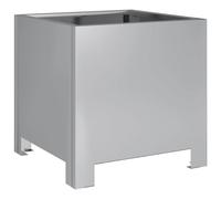 vidaXL Garden Planter Plant Pot Patio Outdoor Planter Box Galvanised Steel