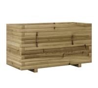 vidaXL Garden Planter 90x40x49.5 cm Impregnated Wood Pine, Brown