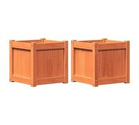 Garden Planters Patio Flower Pot Plant Pot Planter Box Solid Wood Pine vidaXL