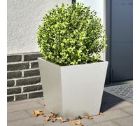vidaXL Garden Planters 40x40x40 cm 2 pcs Stainless Steel, Silver