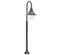 vidaXL Garden Post Light E27 120 cm Aluminium Dark Green UK HOT