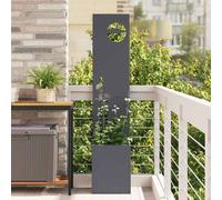 vidaXL Garden Privacy Screen Anthracite 32 x 140 cm Cold-rolled steel