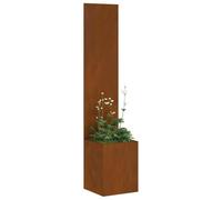 vidaXL Garden Privacy Screen Rusty 32 x 32 x 150 cm Weathering steel