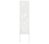 Garden Privacy Screen Weathering Steel Partition Outdoor Decor Modern vidaXL