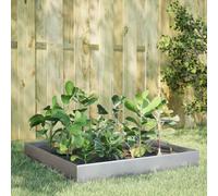 vidaXL Garden Raised Bed Outdoor Planter Pot Patio Flower Box Galvanised Steel