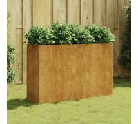 vidaXL Garden Raised Bed 120x40x80 cm Corten Steel