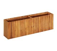 vidaXL Garden Raised Bed 150x30x50 cm Solid Acacia Wood