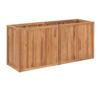 vidaXL Garden Raised Bed 150x50x70 cm Solid Teak Wood