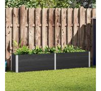 vidaXL Garden Raised Bed 250x50x54 cm WPC Grey