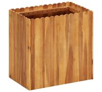 Garden Raised Bed Planter Outdoor Flower Box Herb Solid Acacia Wood vidaXL