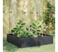 vidaXL Garden Raised Bed Anthracite 100x100x25 cm Steel