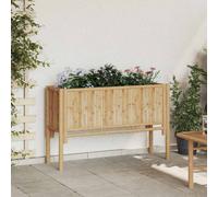 vidaXL Garden Raised Bed Brown 110 x 35 x 70 cm Bamboo