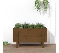 vidaXL Garden Raised Bed Honey Brown 101x50x57 cm Solid Wood Pine