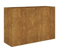 vidaXL Garden Raised Bed in Durable Corten Steel, Self-Protecting y Finish, Spacious Planter for Outdoor Gardening