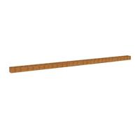 vidaXL Brown Corten Steel Raised Garden Bed 36 x 50 x 1152cm - Size: 36 x 1152 x 50cm - Wilko