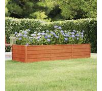 vidaXL Garden Raised Bed Rusty 240x80x45 cm Corten Steel