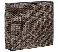 vidaXL Garden Raised Bed with 4 Pots Water Hyacinth Brown UK HOT