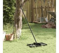 Garden Rake Manual Tool Outdoor Gardening Equipment Soil Smoothing Yard vidaXL