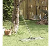 Rake Garden Tool Outdoor Leaf Collector Soil Leveler Terrace Gear Lawn vidaXL