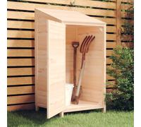 vidaXL Garden Shed 55x52x112 cm Solid Wood Fir