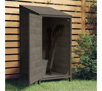Garden Shed Outdoor Storage House Patio Tool Organiser Solid Wood Fir vidaXL