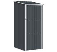 vidaXL Garden Shed Anthracite 87x98x159 cm Galvanised Steel UK