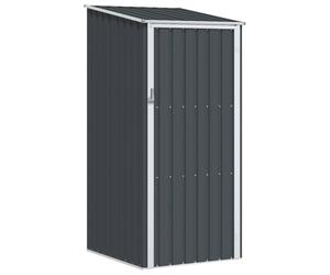 vidaXL Garden Shed Anthracite 87x98x159 cm Galvanised Steel