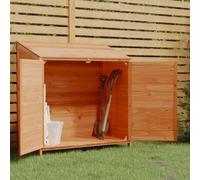 vidaXL Garden Shed Brown 102x52x112 cm Solid Wood Fir
