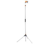 vidaXL Garden Shower with Tripod 221 cm Aluminium UK