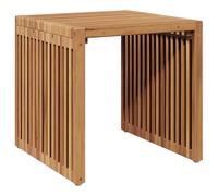 vidaXL Garden Side Table 45 x 42.5 x 45 cm Solid Teak Wood