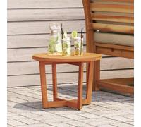 vidaXL Garden Side Table Round Ø55x40 cm Solid Wood Acacia
