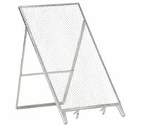 vidaXL Garden Sieve Galvanised Steel Compost Grid Garden Strainer Soil Sieve