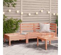 (natural douglas, 1 pcs/3-seater) vidaXL Garden Sofa Outdoor Sofa Wooden Sectional Sofa Seat Solid Wood Pine