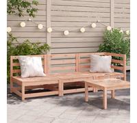 Garden Sofas Corner Patio Outdoor Sectional Sofa Unit Couch Solid Wood vidaXL