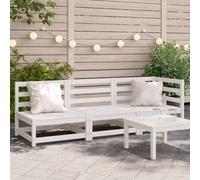 Garden Sofas Corner Patio Outdoor Sectional Sofa Unit Couch Solid Wood vidaXL