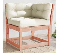vidaXL Garden Sofa Corner with Cushions 73x73x78 cm Solid Wood Douglas