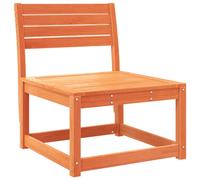 vidaXL Garden Sofa Patio Outdoor Sofa Chair Couch Wax Brown Solid Wood Pine