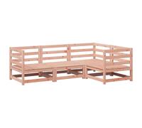vidaXL 4 Piece Garden Sofa Set Solid Wood Douglas Fir