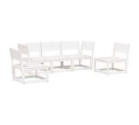 Garden Sofa Set 5 Piece Outdoor Sofa Set Corner Sofa Solid Wood Pine vidaXL