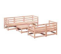 vidaXL 6 Piece Garden Sofa Set Solid Wood Douglas Fir