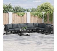 vidaXL Garden Sofa Set with Cushion 8 pcs