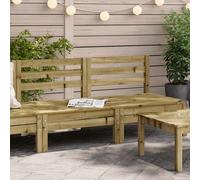 vidaXL Garden Sofas Armless 2 pcs Impregnated Wood Pine