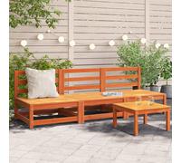 Garden Lounge Set Outdoor Lounge Set Corner Sofa Couch Solid Pinewood vidaXL