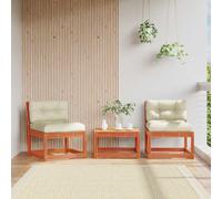 Garden Sofas Outdoor Corner Sofa Patio Seat Couch Solid Wood Douglas vidaXL