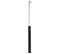 vidaXL Garden Solar Shower Black 215cm 8L Patio Swimming Pool Showering Stand