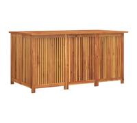 vidaXL Garden Storage Box Outdoor Storage Box Blanket Box Solid Wood Acacia