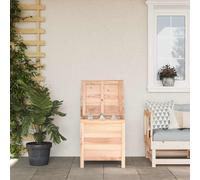Vidaxl Garden Storage Box 50X49X56.5 Cm Solid Wood Fir