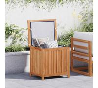vidaXL Garden Storage Box 60x50x58 cm Solid Teak Wood